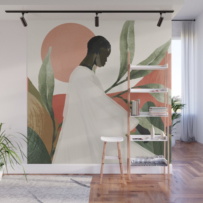Tropical Girl 44 Wall Mural Gallery Image 1