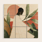 Tropical Girl 44 Wood Wall Art Gallery Image 1