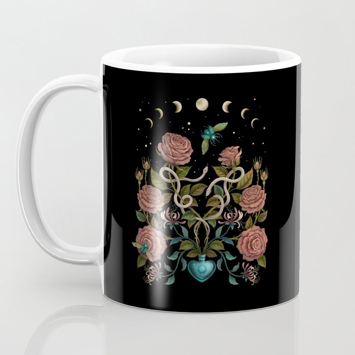 Rose and Honeysuckle Coffee Mug Gallery Image 3