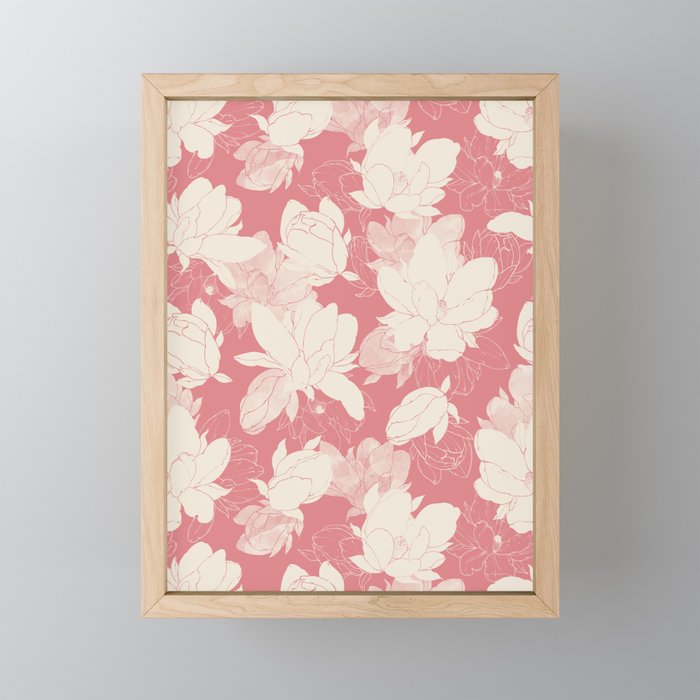 Big floral blossoms-SSF Mini Art Print Gallery Image 1
