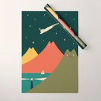 Cat Landscape 130 Wrapping Paper Gallery Image 1