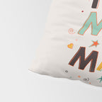 You Are Made Of Magic - colorful letters Pillow Sham Gallery Image 4