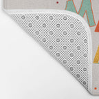 You Are Made Of Magic - colorful letters Bath Mat Gallery Image 2