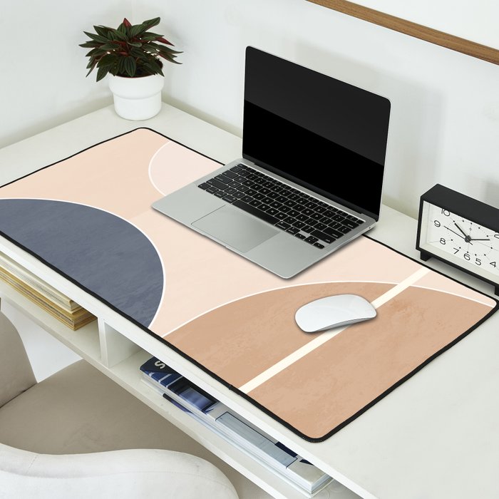Geometric Shapes 16 Desk Mat Gallery Image 2