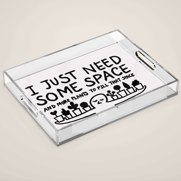 Plant problem Acrylic Tray Gallery Image 1