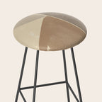 Organic Neutral Tones Shapes Stool Gallery Image 2
