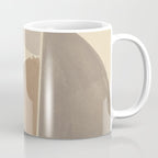 Organic Neutral Tones Shapes Coffee Mug Gallery Image 1