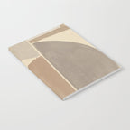 Organic Neutral Tones Shapes Notebook Gallery Image 2