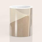 Organic Neutral Tones Shapes Coffee Mug Gallery Image 4