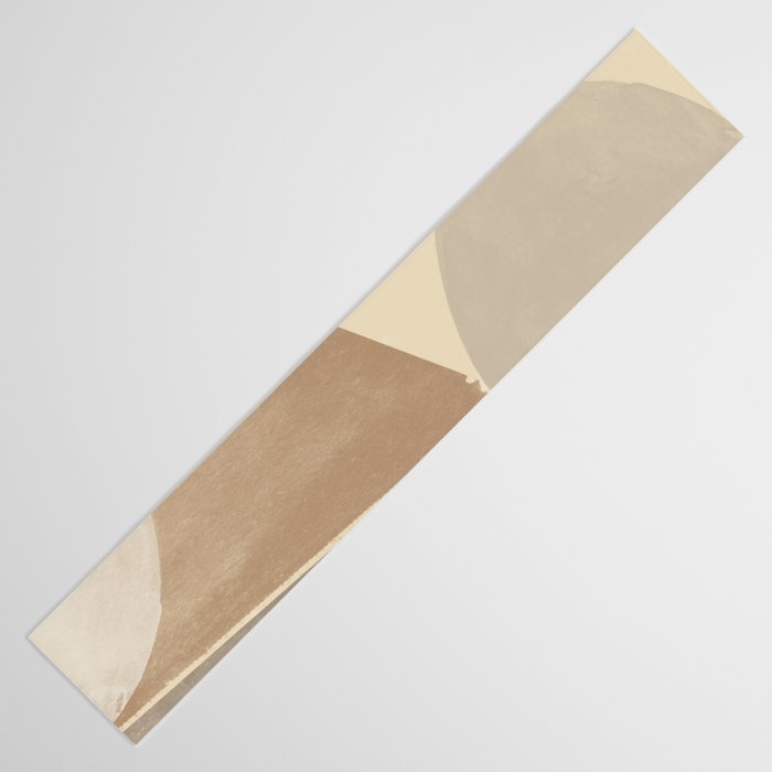 Organic Neutral Tones Shapes Table Runner Gallery Image 3