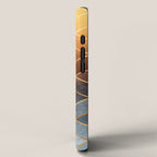 Golden Gradient Cubes iPhone Case Gallery Image 2