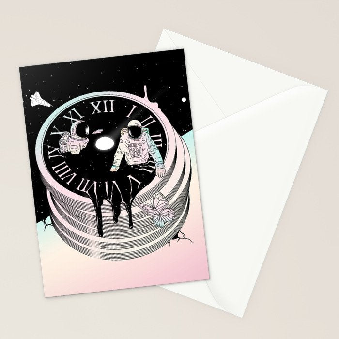 Immersed in Time Stationery Card Gallery Image 2
