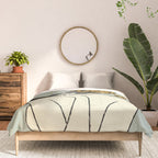 Rose Line Art  Comforter Gallery Image 3
