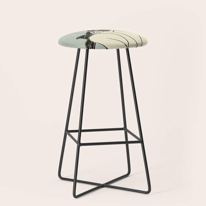Rose Line Art  Stool Gallery Image 1