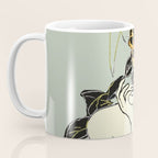 Rose Line Art  Coffee Mug Gallery Image 3
