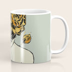 Rose Line Art  Coffee Mug Gallery Image 1