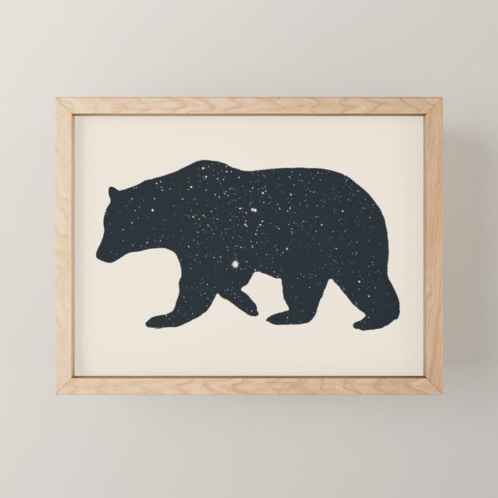 Bär - Bear Mini Art Print Gallery Image 1