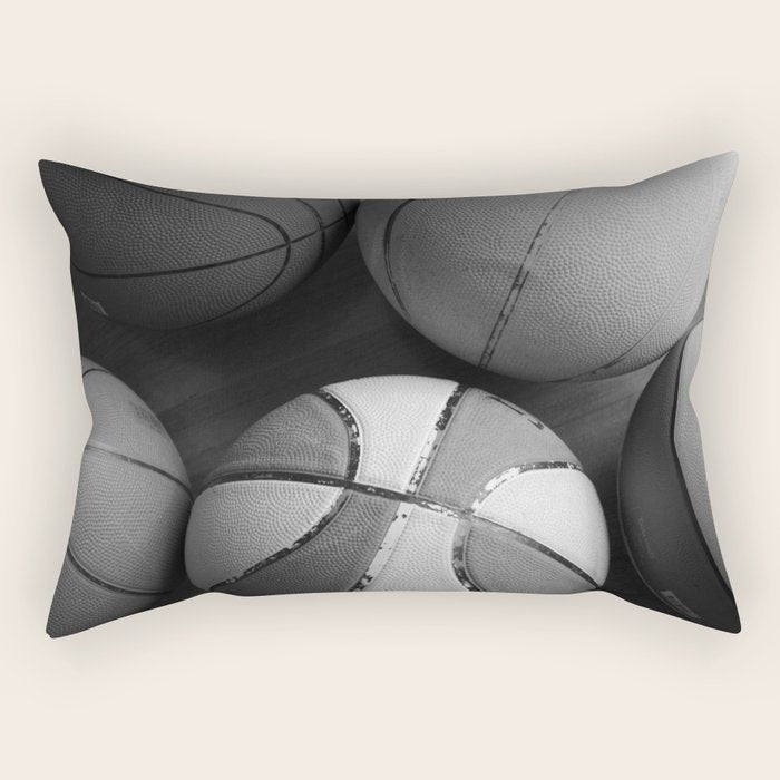 Basketball Rectangular Pillow Gallery Image 1