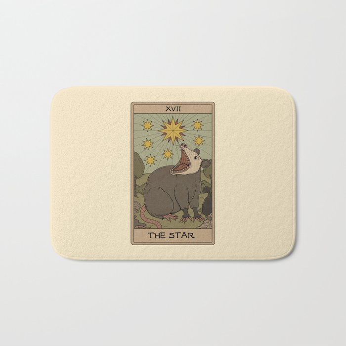 The Star - Possum Tarot Bath Mat Gallery Image 1