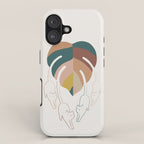 Cat and Plant 8 iPhone Case Gallery Image 1