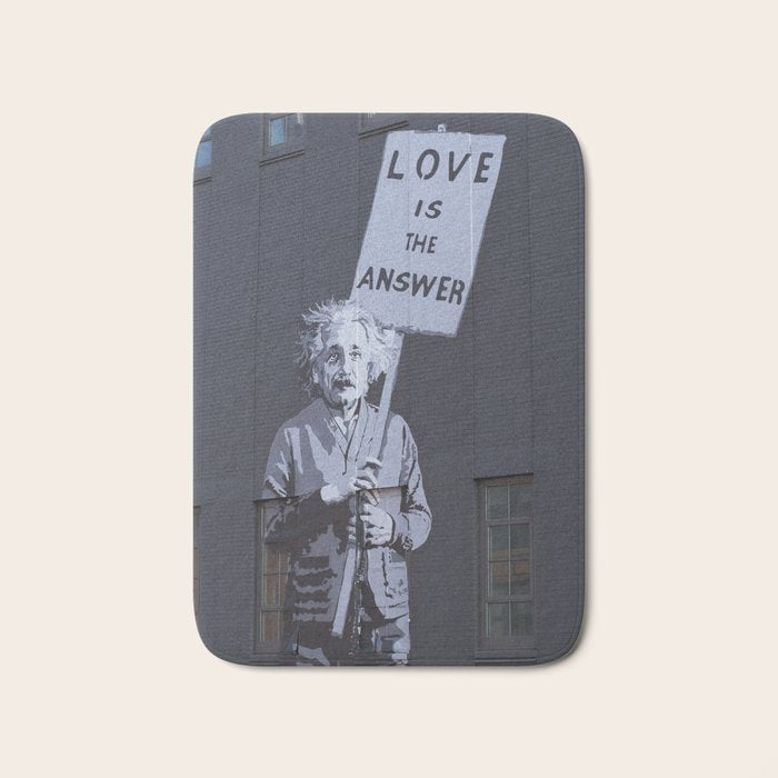 Love is the Answer Bath Mat Gallery Image 1