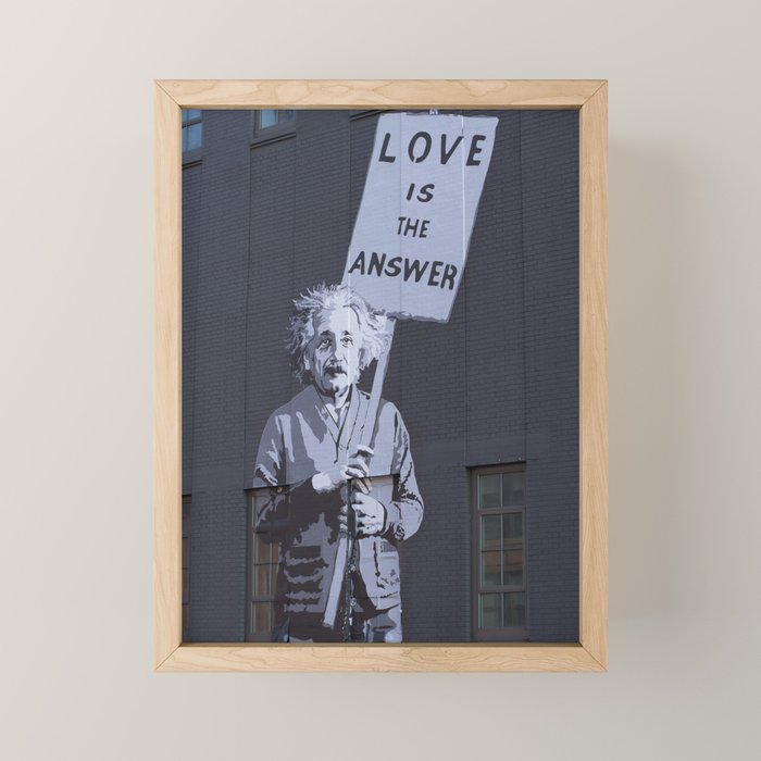 Love is the Answer Mini Art Print Gallery Image 1
