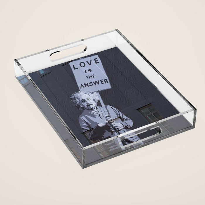 Love is the Answer Acrylic Tray Gallery Image 1