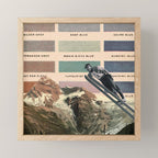 Ski Mini Art Print Gallery Image 1