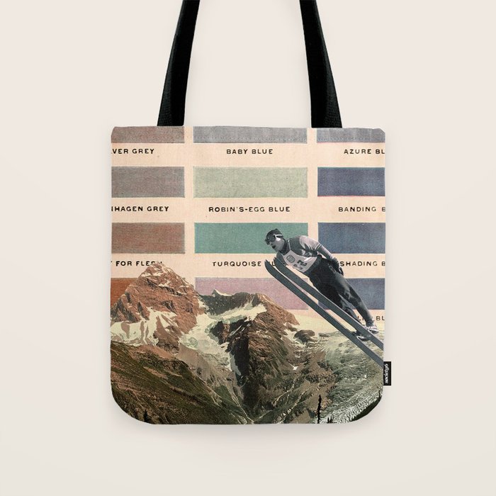 Ski Tote Bag Gallery Image 1