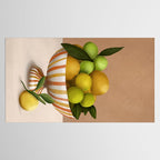 Golden Citrus 1 Tablecloth Gallery Image 2