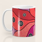 Authentic Aboriginal Art - Central Lands Coffee Mug Gallery Image 3