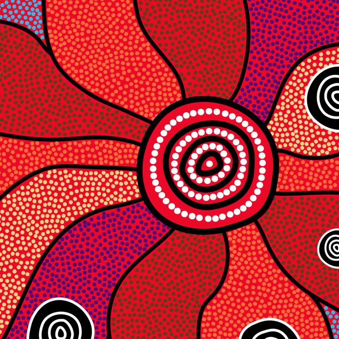 Authentic Aboriginal Art - Central Lands Coffee Mug Gallery Image 2