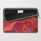Authentic Aboriginal Art - Central Lands Laptop Sleeve Gallery Image 2