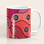 Authentic Aboriginal Art - Central Lands Coffee Mug Gallery Image 1