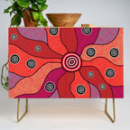 Authentic Aboriginal Art - Central Lands Credenza Gallery Image 1