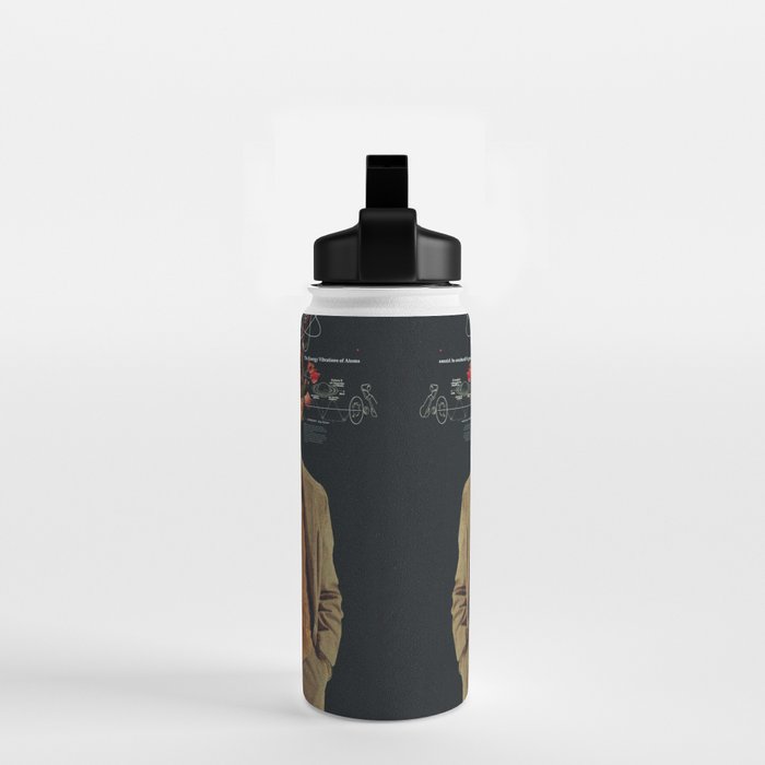 The Energy Vibrations Of Atoms Water Bottle Gallery Image 2