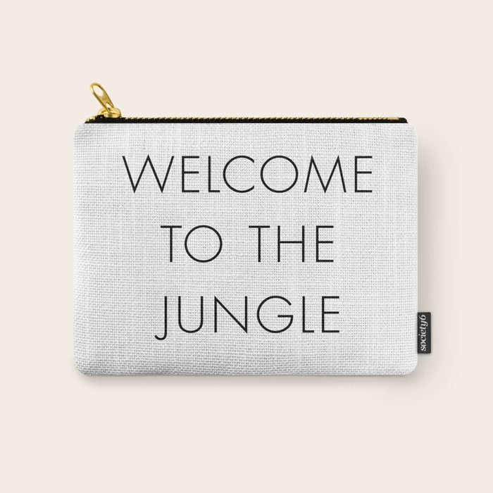 Welcome to the Jungle Carry All Pouch Gallery Image 1