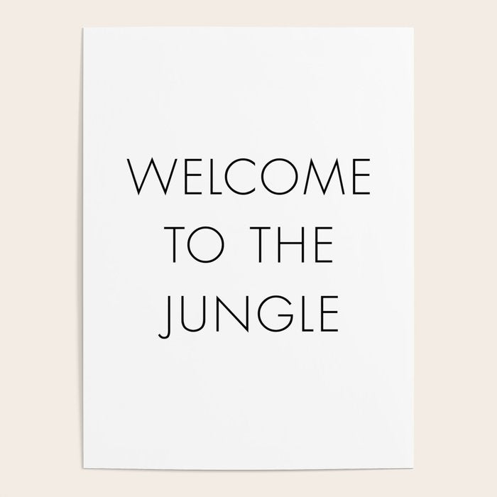 Welcome to the Jungle Poster Gallery Image 1