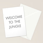 Welcome to the Jungle Stationery Card Gallery Image 2