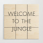 Welcome to the Jungle Wood Wall Art Gallery Image 1