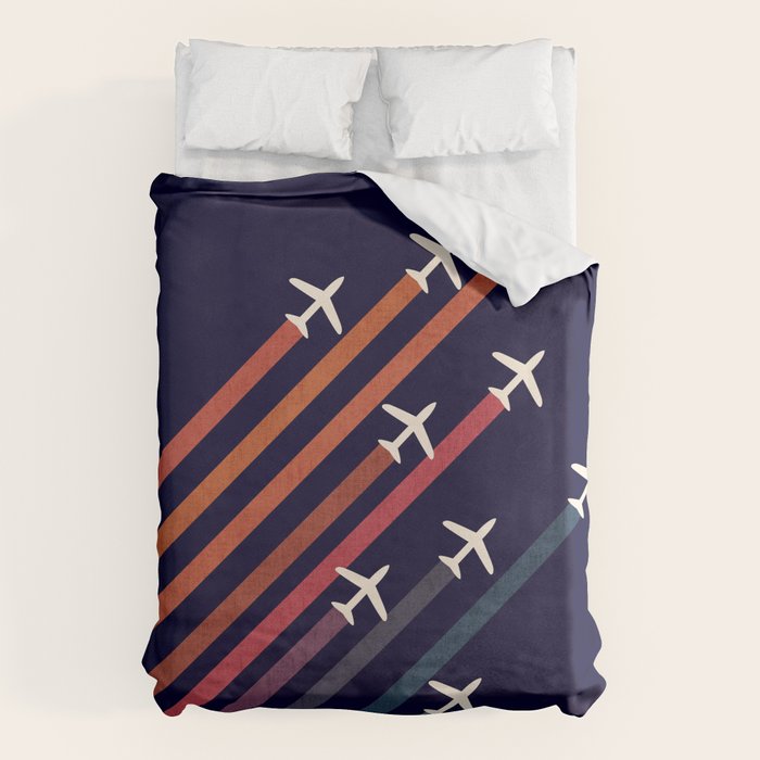 Aerial acrobat Duvet Cover Gallery Image 6