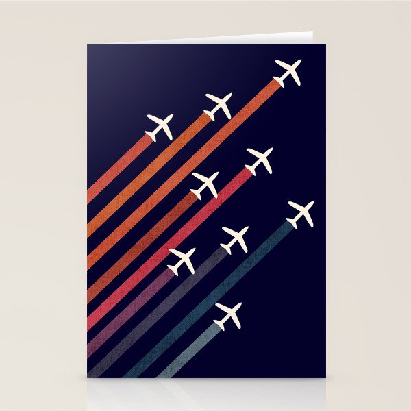 Aerial acrobat Stationery Card Gallery Image 1
