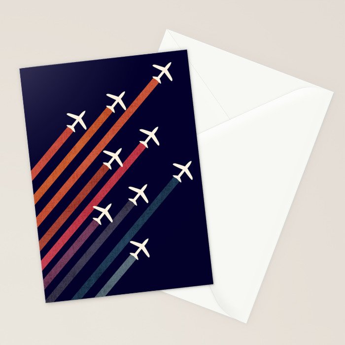 Aerial acrobat Stationery Card Gallery Image 2