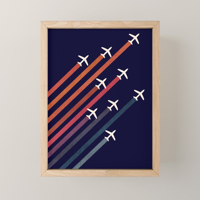 Aerial acrobat Mini Art Print Gallery Image 1