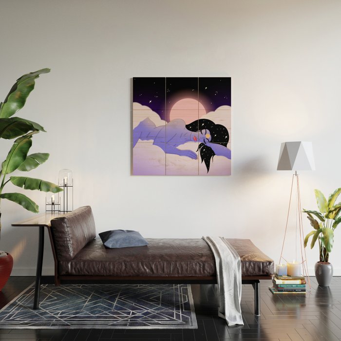 Sleeping Wood Wall Art Gallery Image 2