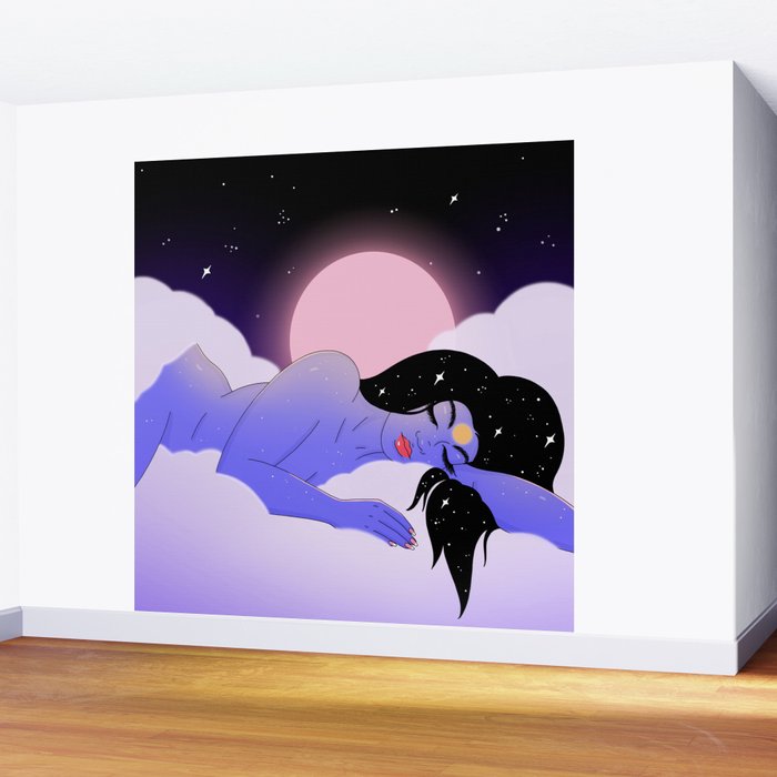 Sleeping Wall Mural Gallery Image 2