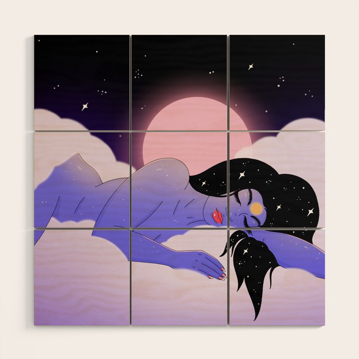 Sleeping Wood Wall Art Gallery Image 1