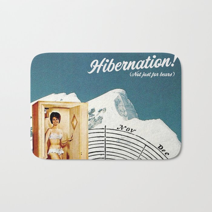 Hibernation! Not just for bears Bath Mat Gallery Image 1