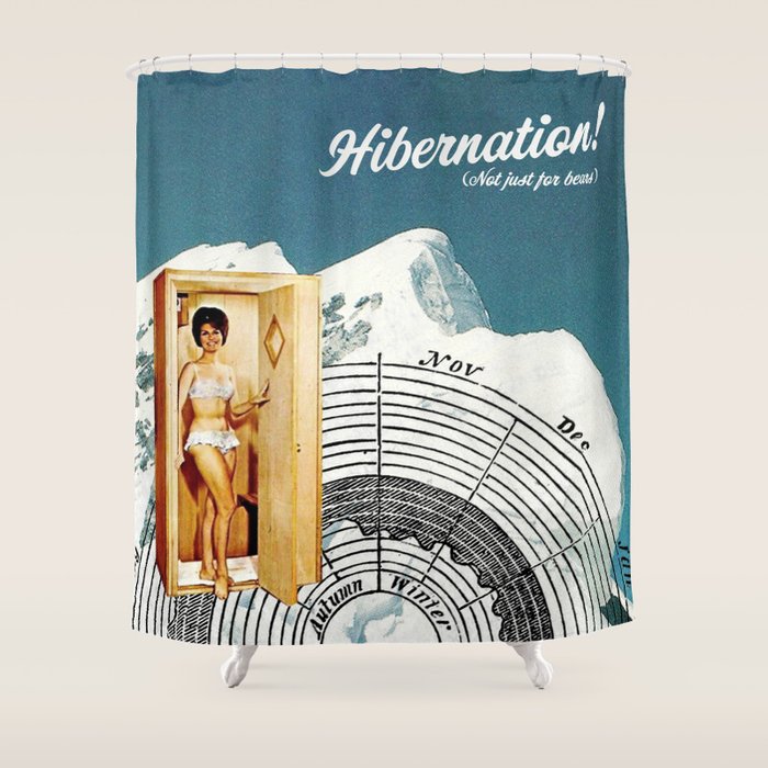 Hibernation! Not just for bears Shower Curtain Gallery Image 1