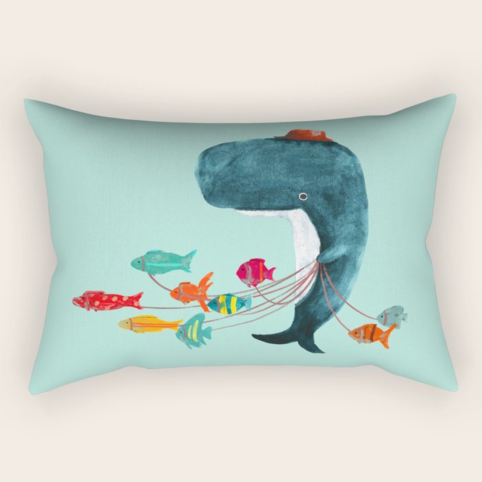My Pet Fish Rectangular Pillow Gallery Image 2